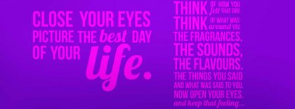 Picture The Best Day Of You Facebook Covers